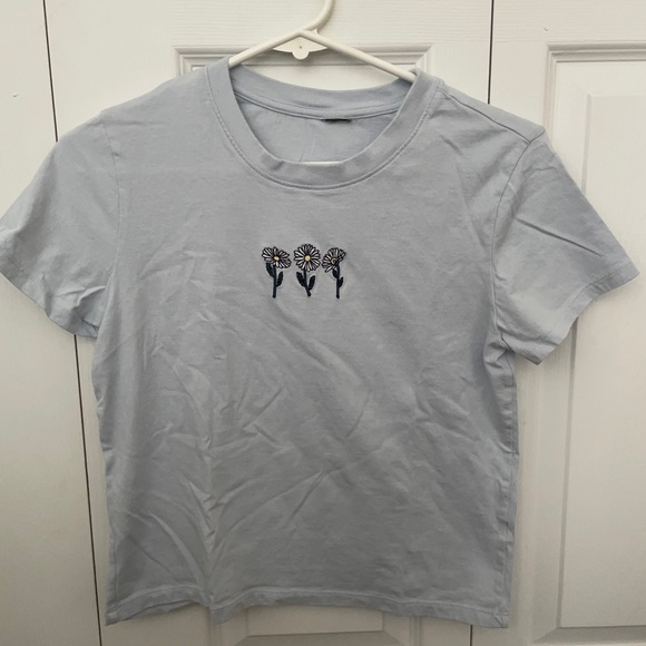 light blue daisy tee - Picture 2 of 3